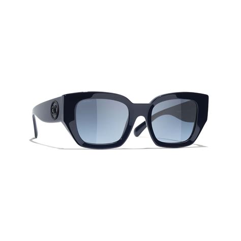 chanel blue square sunglasses|chanel sunglasses new collection 2020.